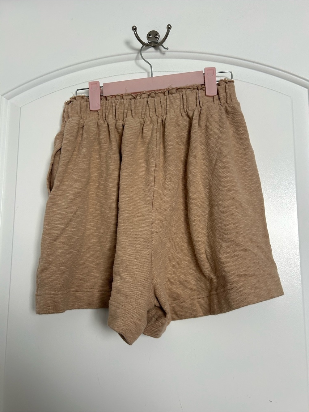 Free People Beach Malibu Surf Knit Shorts Size S Boho Coastal Lounge Vacation - Picture 3 of 12